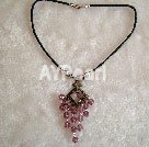 Amethyst necklace