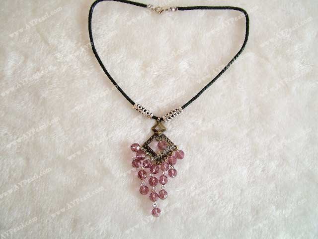 Amethyst necklace