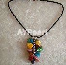 Wholesale multicolor Mother of pearl necklace