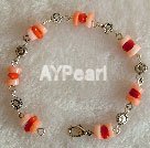 coral bracelet