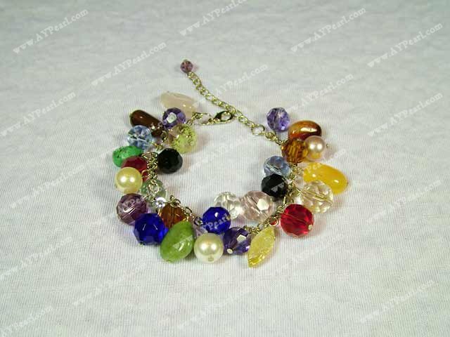 multicolor crystal bracelet