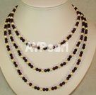 garnet pearl necklace