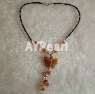 Wholesale Gemstone Necklace-carnelian necklace
