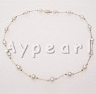 Wholesale 14k gold-plated pearl necklace