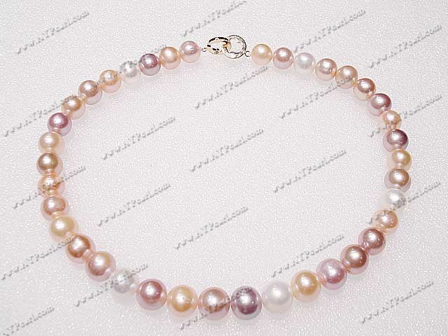 AA 3-culoare perla colier
