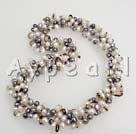 Wholesale pearl crystal necklace