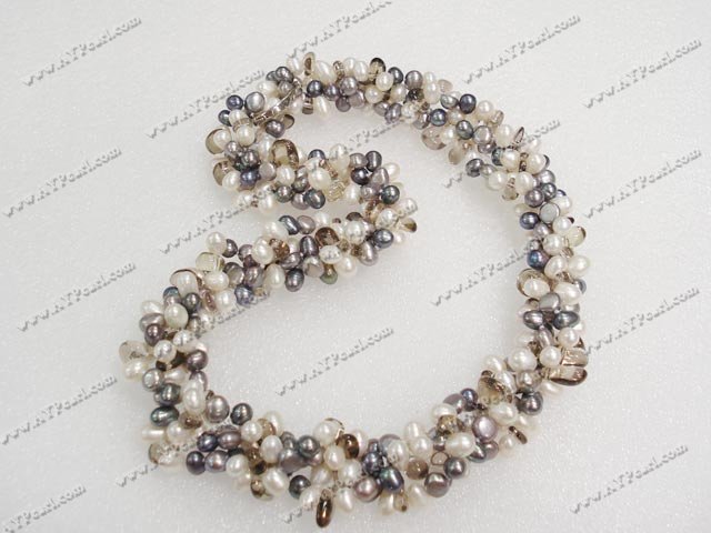 perla de cristal colier