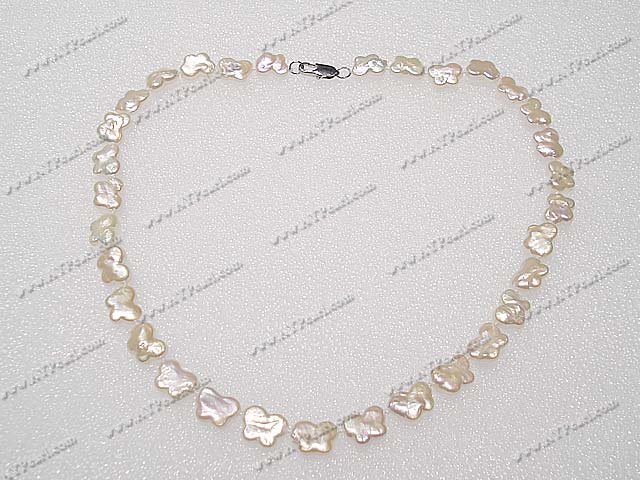 Wholesale Pearl Jewelry-butterfly pearl necklace