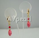 Boucles d'oreilles en cristal autrichien