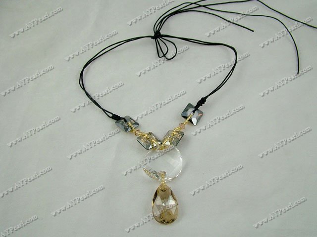 crystal necklace