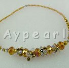 manmade crystal necklace