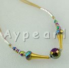 Wholesale manmade crystal necklace