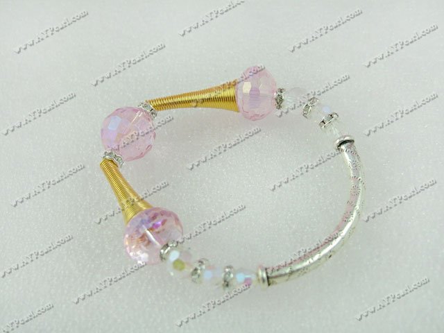 manmade crystal bracelet