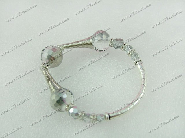 manmade crystal bracelet