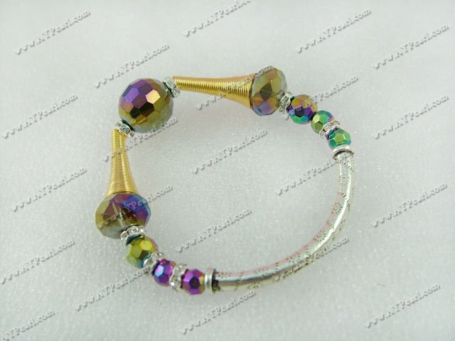 manmade crystal bracelet