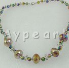 manmade crystal necklace