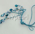 Wholesale pearl crystal shell necklace