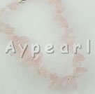 Wholesale Gemstone Jewelry-rose quartz necklace