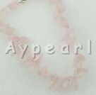 rose quartz necklace