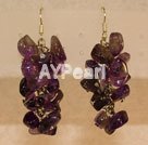 Wholesale Crystal Jewelry-Amethyst earring