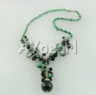 collier en cristal de perle