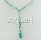 pearl turquoise necklace