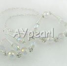 Wholesale Set Jewelry-manmade crystal set