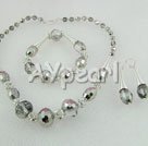 Wholesale Set Jewelry-manmade crystal set