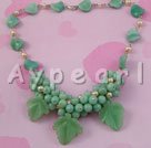 Wholesale Amazon stone pearl necklace