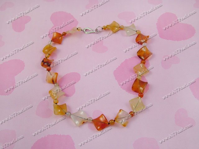 agate necklace