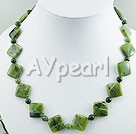 Wholesale Gemstone Necklace-Canadian jade necklace