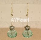 Wholesale blue quartz earring