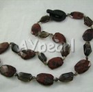 Wholesale smoky quartz stone necklace