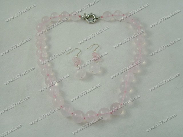 pink crystal set