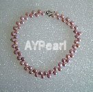 amethyst pearl necklace
