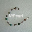 Wholesale Gemstone Necklace-Indian agate necklace
