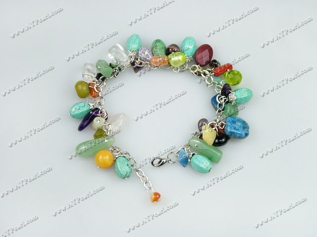 various gem bracelet