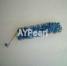 Wholesale blue agate bracelet