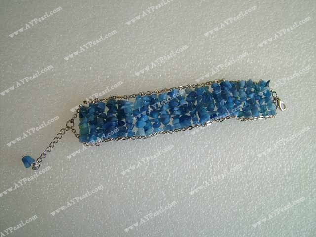 blue agate bracelet