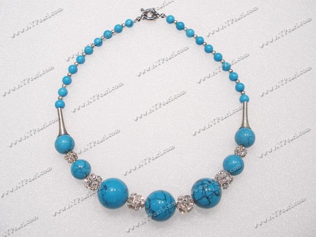 collier de turquoises