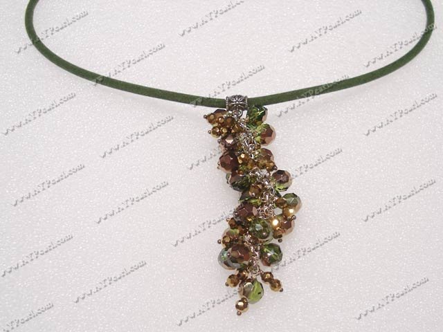 Crystal Jewelry Wholesale-crystal necklace