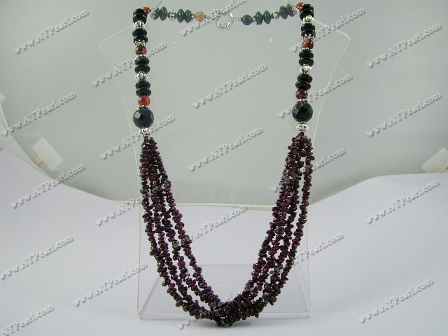 garnet  necklace