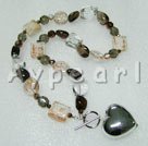 Wholesale Other Jewelry-colored glaze crystal necklace