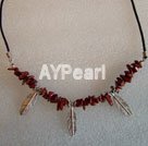 Wholesale Jewelry-goldstone chips necklace