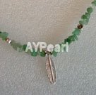 Collier aventurine