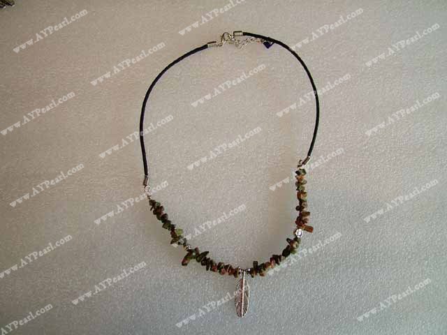 unakite necklace