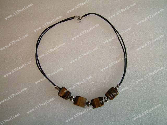 Wholesale Gemstone Jewelry-Tiger eye necklace