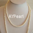 Wholesale white pearl Necklace