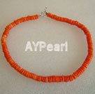 coral necklace