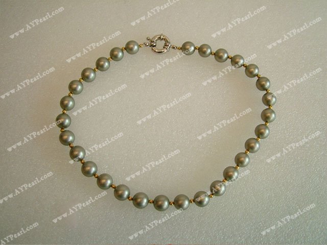 Shell Jewelry Wholesale-Seashell bead necklace